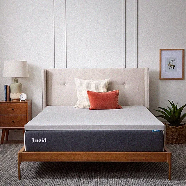 3 Inch Memory Foam Mattress Topper, Full XL Size – Cooling Gel Bed Topper – Prea