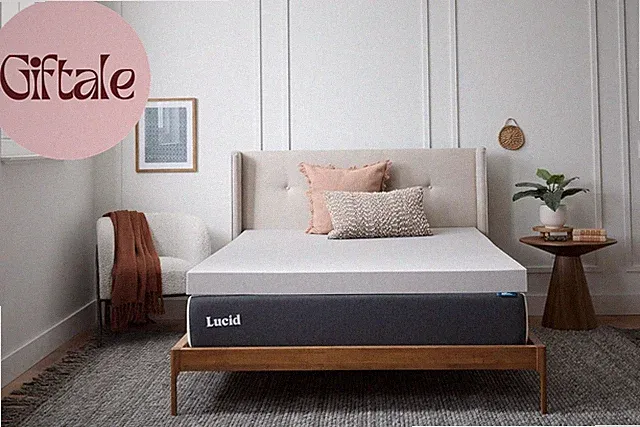 4 Inch Bamboo Charcoal Infused Memory Foam Mattress Topper - King Size – Moistur