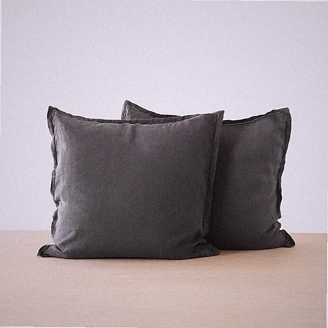 Brand New The Citizenry Stonewashed Linen Euro Shams Multiple Colors Available