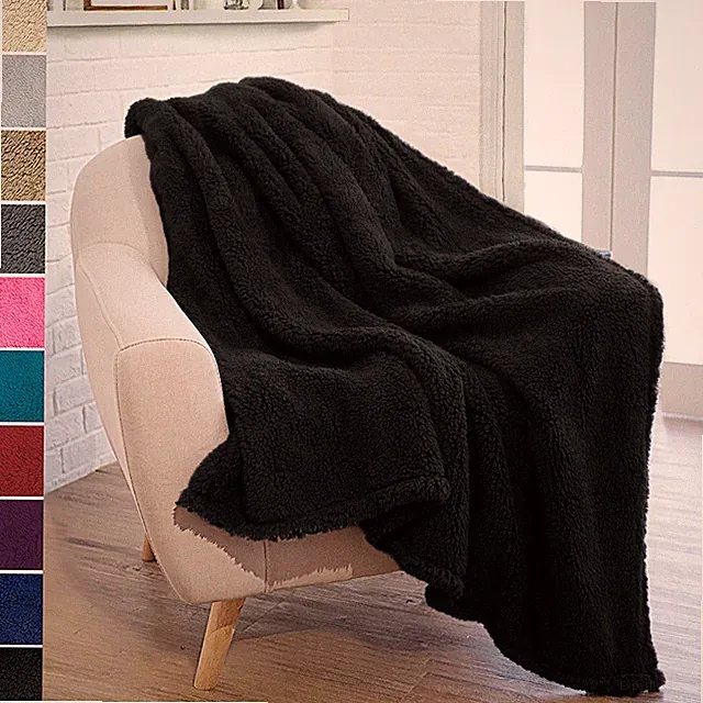 Fleece Blanket for Bed Sofa Couch Throws Super Soft Warm Cozy Fuzzy Microfiber