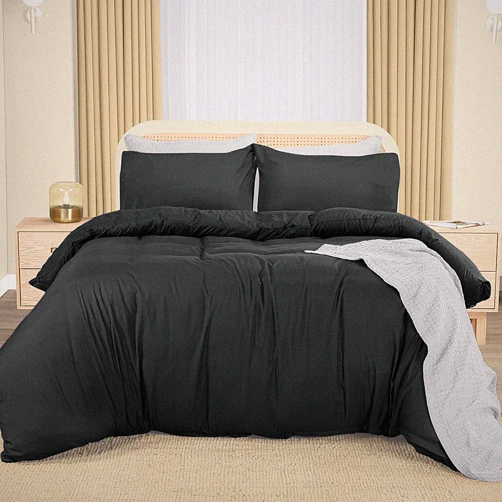 Premium Bedding Sets Duvet Quilt Cover with Pillow Shams Twin Full Queen King