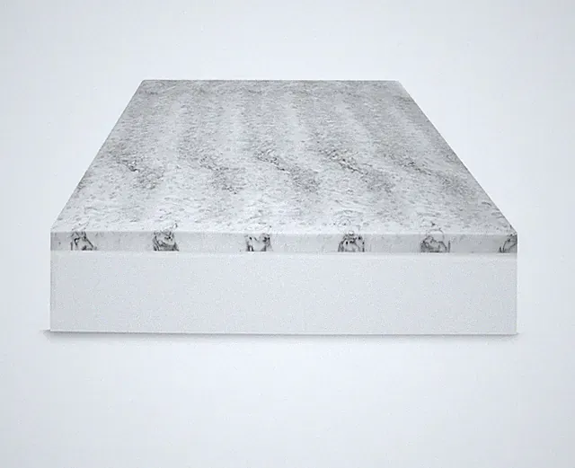 SensorPEDIC 3" Charcoal Infused Memory Foam Mattress Topper, Twin