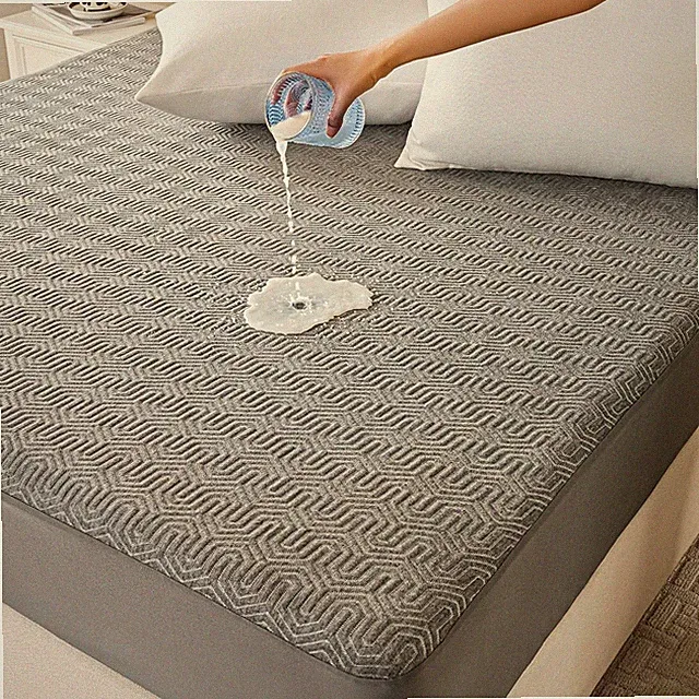 Waterproof Mattress Protector Full,Breathable Bamboo Charcoal Fiber Mattress Cov
